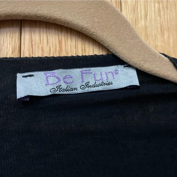 Be Fun Black Cardigan - Picture 5 of 7